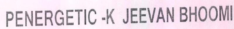 Penergetic-k Jeevan Bhoomi Device mark 2510106 Trademark