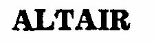 Altair Device mark 10753 Trademark