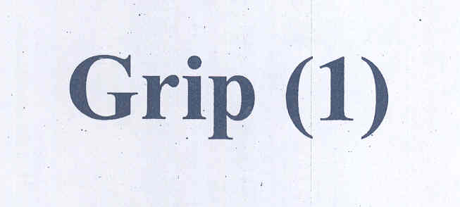 Grip (1) (label) Device mark 1478959 Trademark