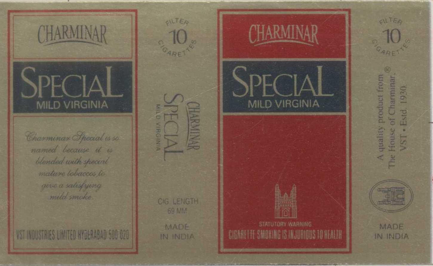 Charminar Special Mild Virginia Device mark 685798 Trademark