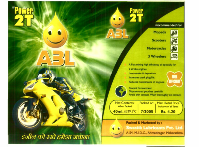Power 2t Abl (label) Device mark 1387741 Trademark