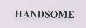 Handsome Device mark 1698470 Trademark