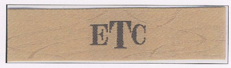 Etc With Device. Device mark 1615215 Trademark