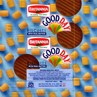 Britannias Good Day Device mark 768700 Trademark