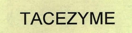Tacezyme Device mark 2210631 Trademark