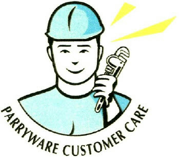 Parryware Customer Care, Man(device) Device mark 1258786 Trademark