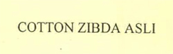 Cotton Zibda Asli Device mark 2436325 Trademark