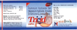 Tricid [label] Device mark 1483411 Trademark