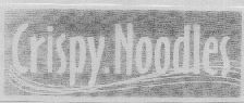 Crispy. Noodles (label) Device mark 1472407 Trademark
