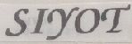 Siyot (label) Device mark 1025970 Trademark