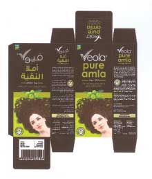 Bajaj Veola Pure Amla Hair Oil Device mark 2819100 Trademark