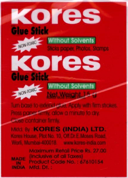 Kores Glue Stick Device mark 1832769 Trademark