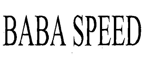 Baba Speed (logo) Device mark 2193512 Trademark