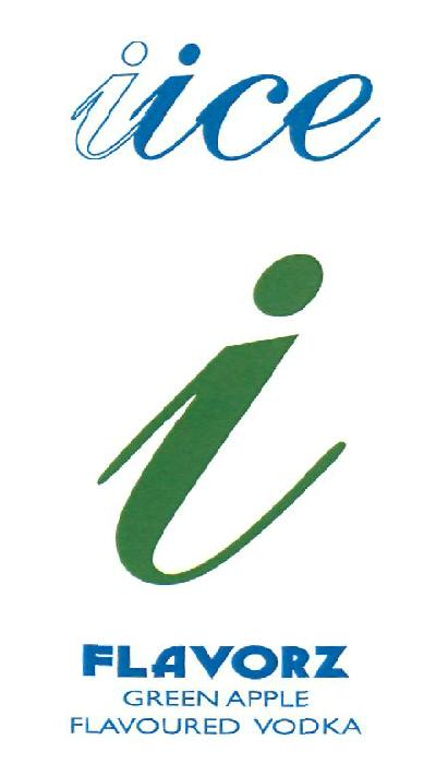 Iice I Flavorz (label) Device mark 2435085 Trademark