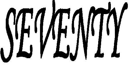 Seventy (device) Device mark 2481632 Trademark