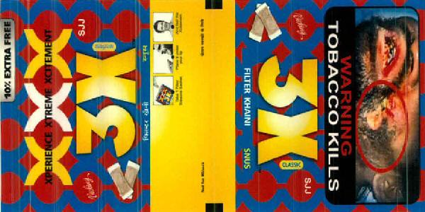 3x Classic Filter Khaini Device mark 2600331 Trademark
