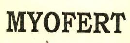 Myofert Device mark 2884730 Trademark