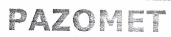 Pazomet Device mark 1785956 Trademark
