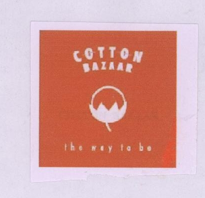 Cotton Bazaar (label) Device mark 1781090 Trademark