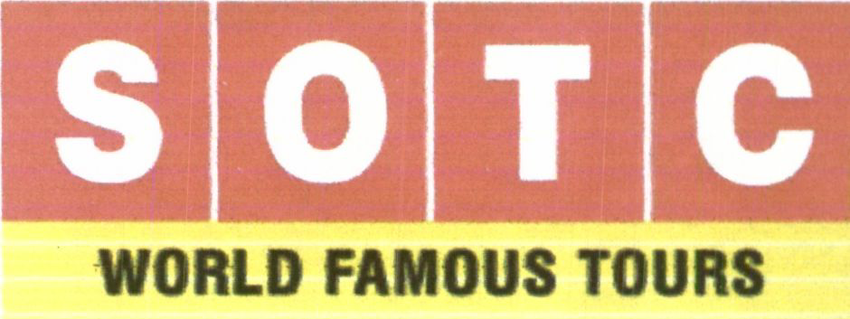 Sotc World Famous Tours (label) Device mark 1531128 Trademark