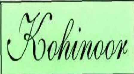 Kohinoor Device mark 1888743 Trademark