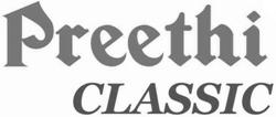 Preethi Classic Device mark 2842150 Trademark