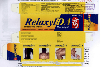 Relaxyl Da Device mark 1957171 Trademark