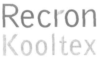Recron Kooltex (device Of Leaf) Device mark 1621981 Trademark
