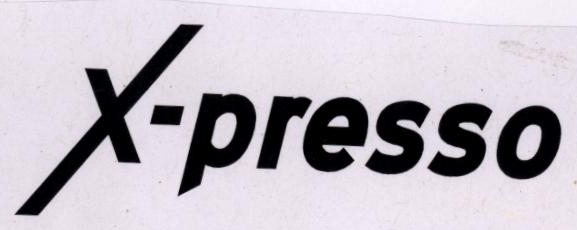 X-presso (label) Device mark 1799656 Trademark