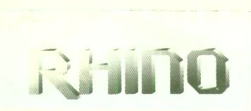 Rhino [label] Device mark 1424761 Trademark