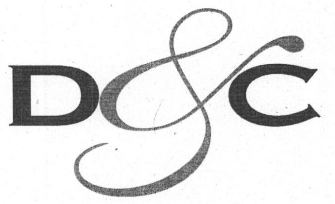 D&c (logo) Device mark 1633912 Trademark