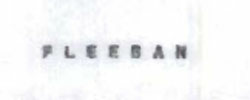 Fleeban Device mark 1067796 Trademark