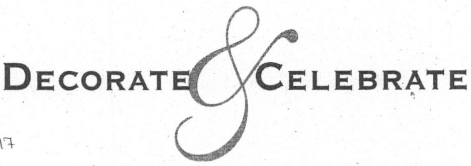 Decorate & Celebrate Device mark 1633946 Trademark