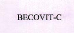 Becovit-c Device mark 1107852 Trademark