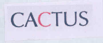 Cactus (label) Device mark 1762397 Trademark