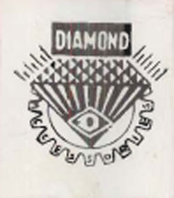 Diamond (label) Device mark 803334 Trademark