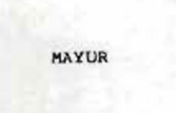 Mayur Device mark 864467 Trademark
