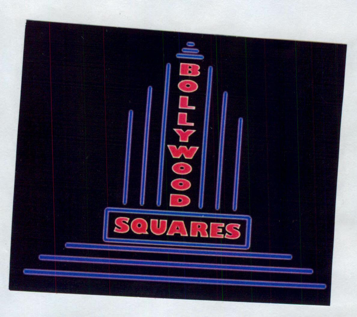 Bollywood Squares (label) Device mark 1582717 Trademark