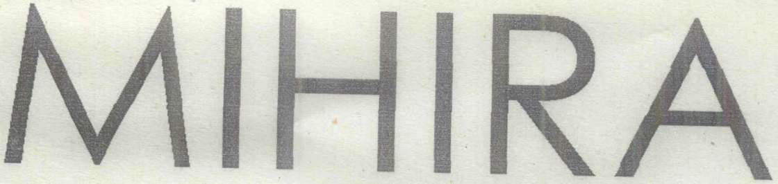 Mihira Device mark 1170603 Trademark