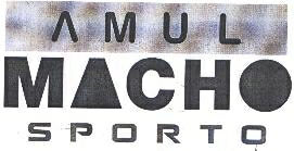 Amul Macho Sporto Device mark 1763933 Trademark