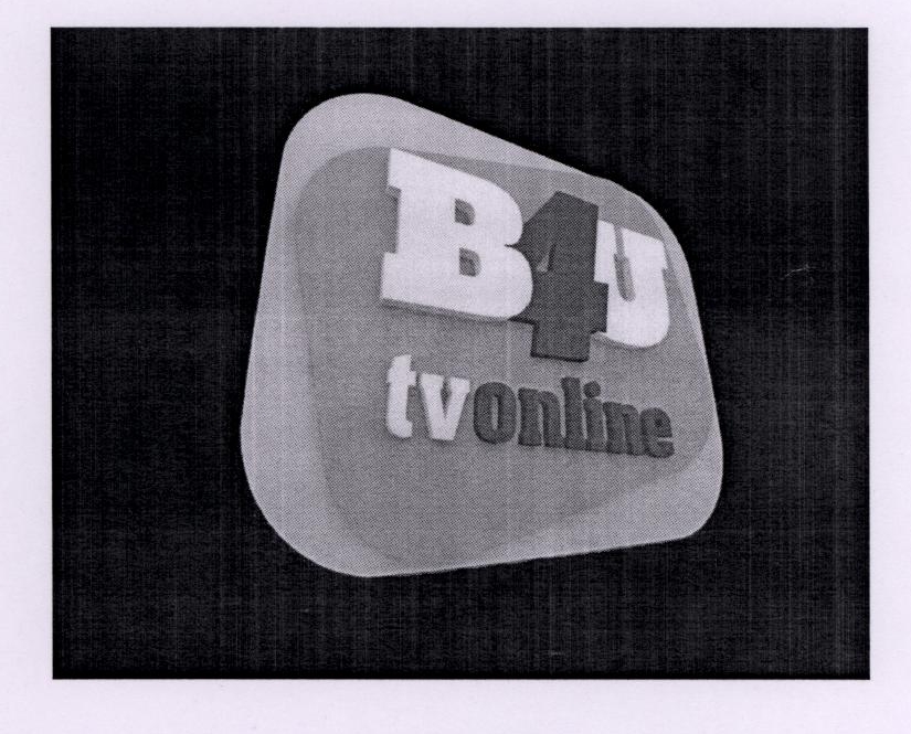 B4u Tv Online (label) Device mark 1784228 Trademark