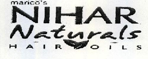Marico's Nihar Naturals Hair Oils Device mark 2264942 Trademark
