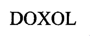 Doxol (label) Device mark 1367557 Trademark
