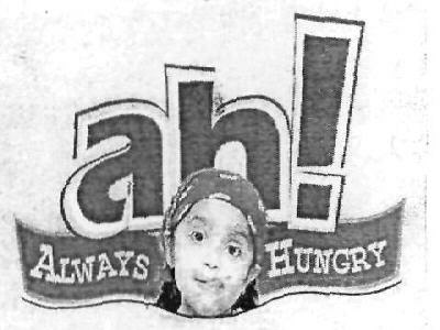 Ah! Always Hungry (device) Device mark 2346522 Trademark