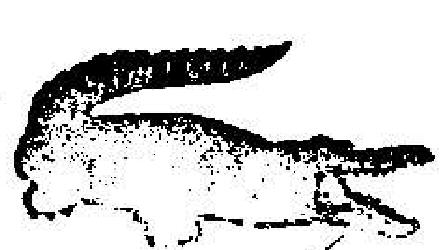 Device(crocodile) Device mark 400270 Trademark
