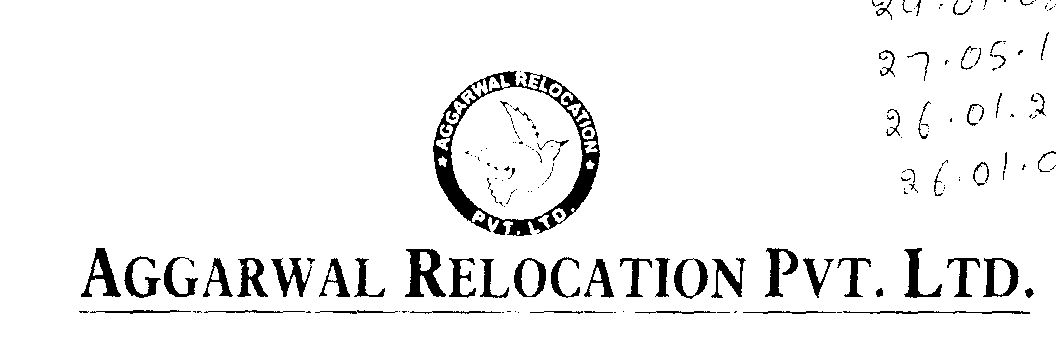Aggarwal Relocation Pvt. Ltd. With Label Device mark 1409236 Trademark