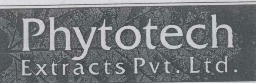 Phytotech Extracts Pvt. Ltd. Device mark 1066797 Trademark
