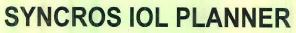 Syncros Iol Planner Device mark 2524775 Trademark