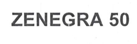 Zenegra 50 (device) Device mark 1688943 Trademark