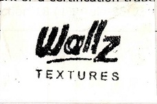 Wallz Textures (logo) Device mark 1567857 Trademark